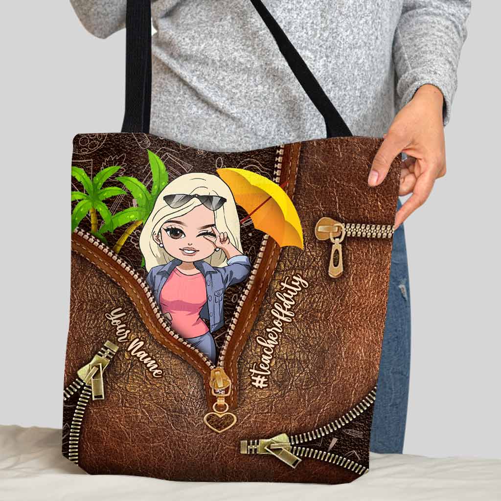 Sac fourre-tout personnalisé pour enseignants en congé