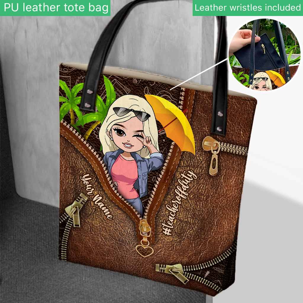 Sac fourre-tout personnalisé pour enseignants en congé