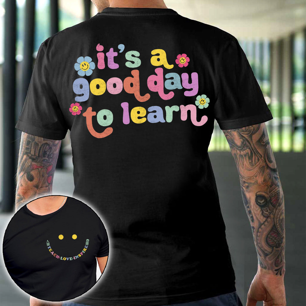 T-shirt et sweat à capuche « Enseigner, aimer, inspirer, professeur »