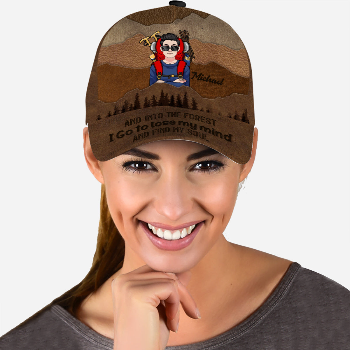 Hiking Hair Don’t Care - Personalized Hiking Classic Cap