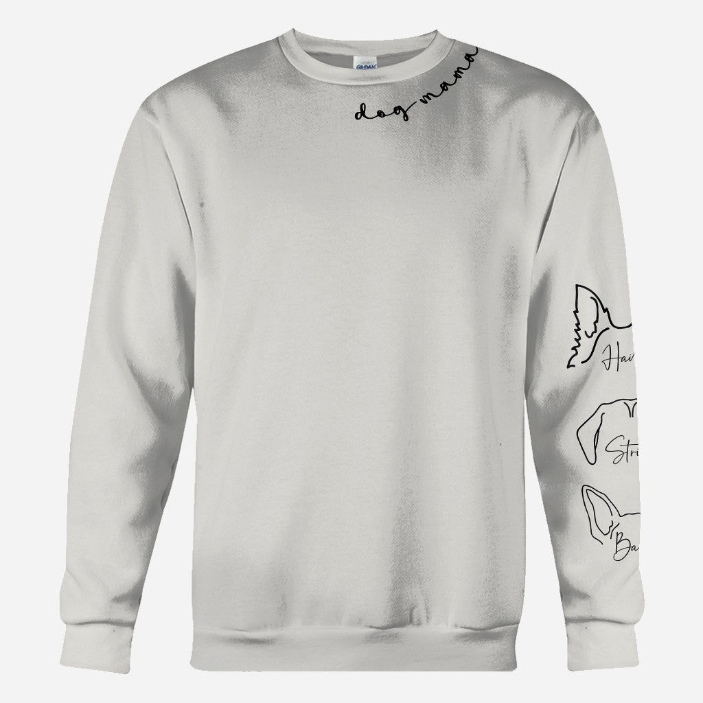 Dog Mom - Personalized Dog All Over Shirt