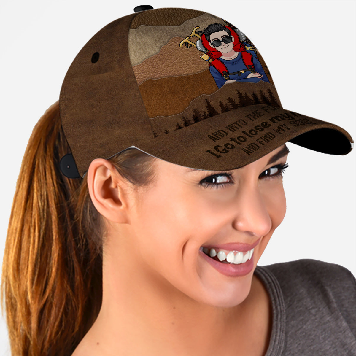 Hiking Hair Don’t Care - Personalized Hiking Classic Cap