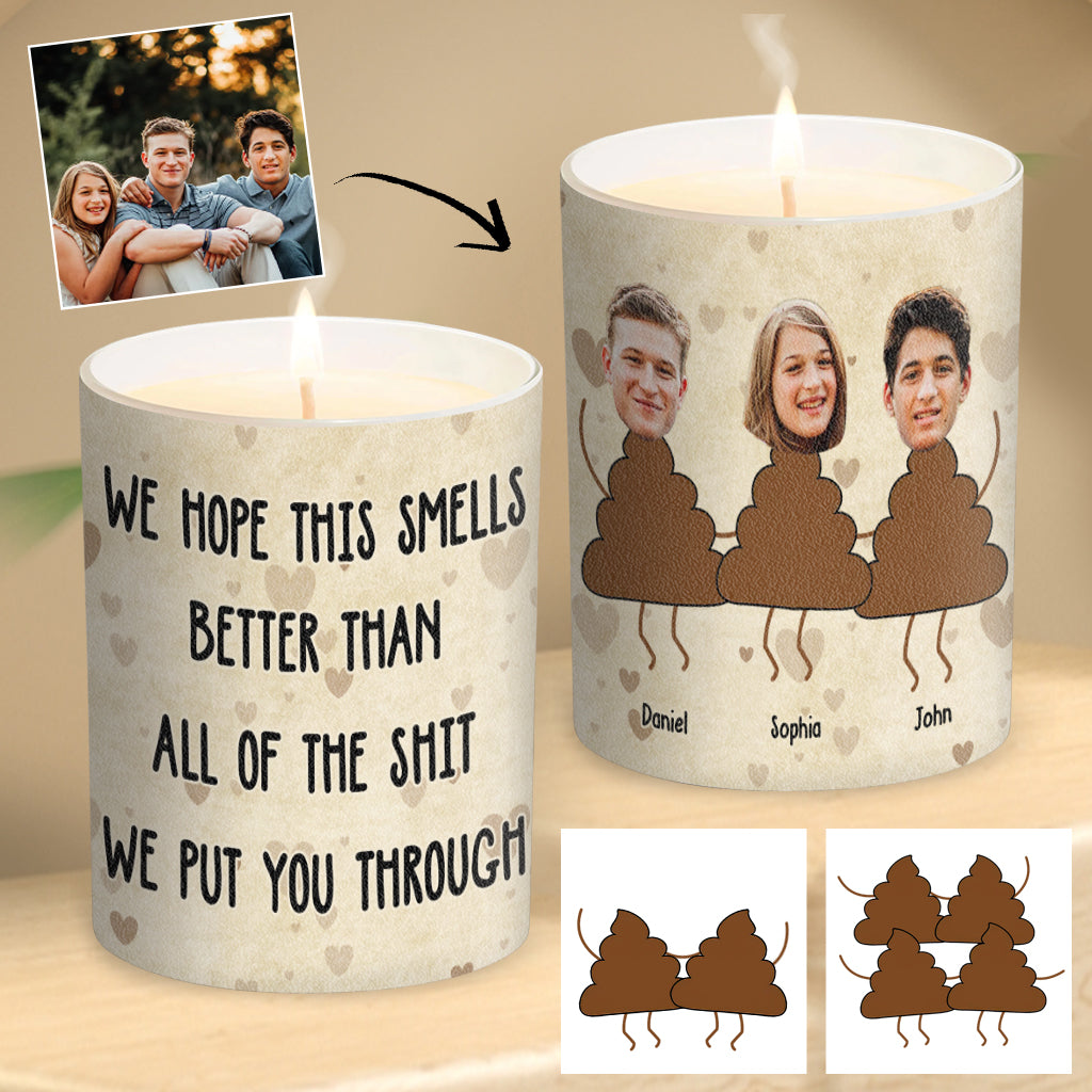 Hope This Smells Better - Personalized Mother Candle With Wooden Lid