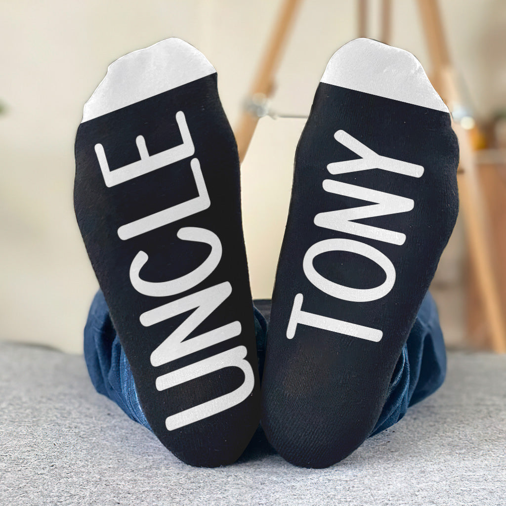 Best Uncle Ever - Personalized Uncle Socks