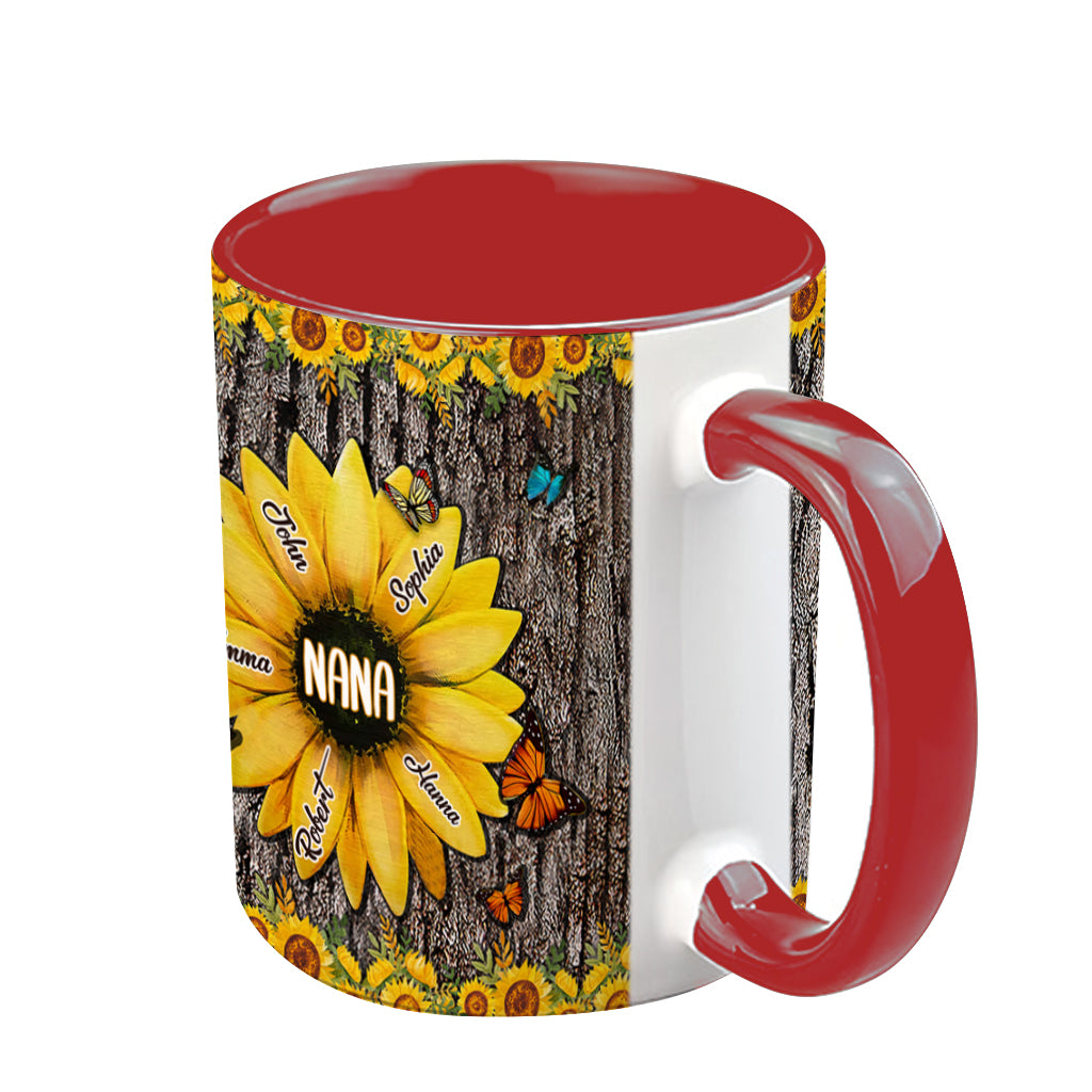 Nana's Garden - Personalisierte Tasse mit Oma-Motiv