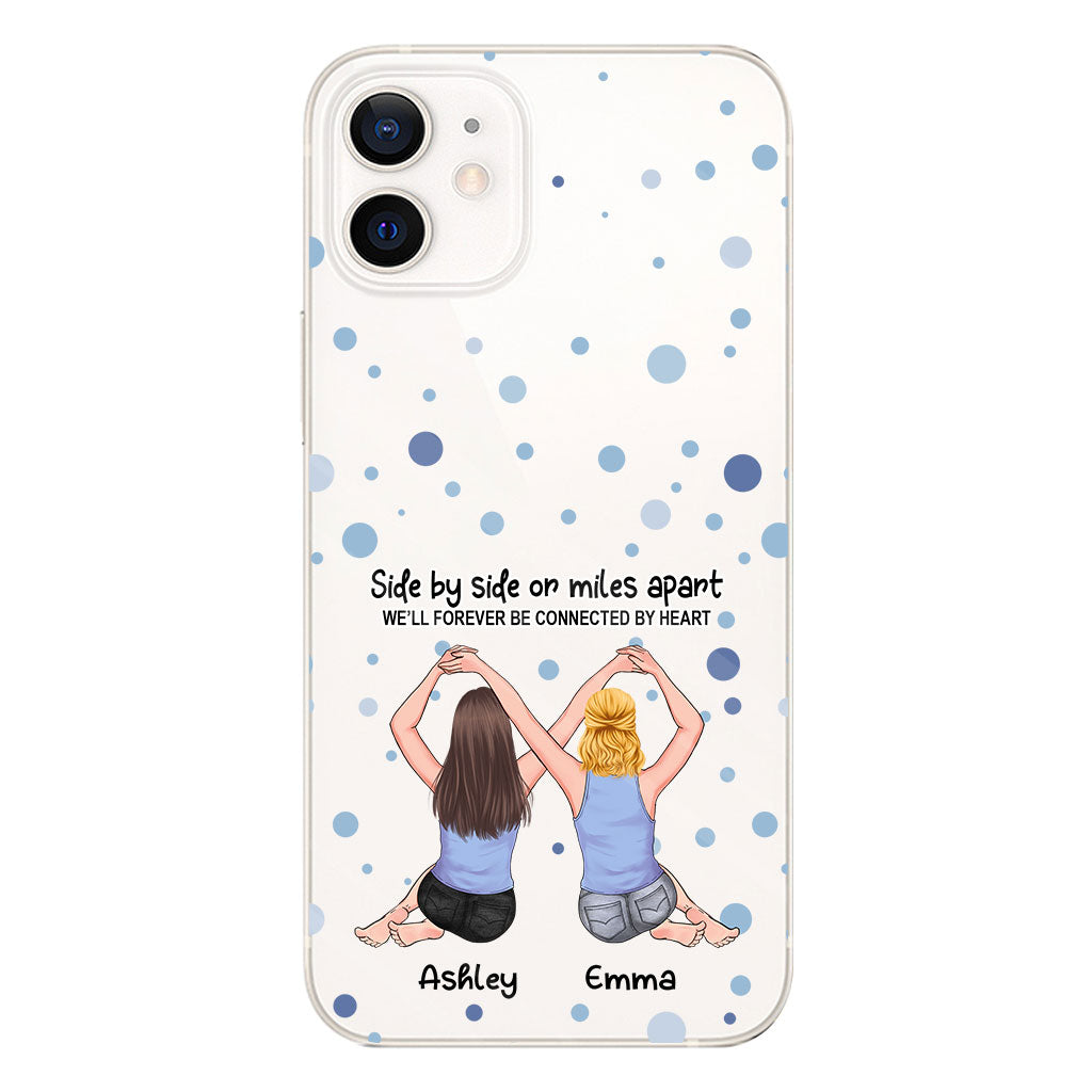Bestie Forever - Bestie gift for sister - Personalized Clear Phone Case