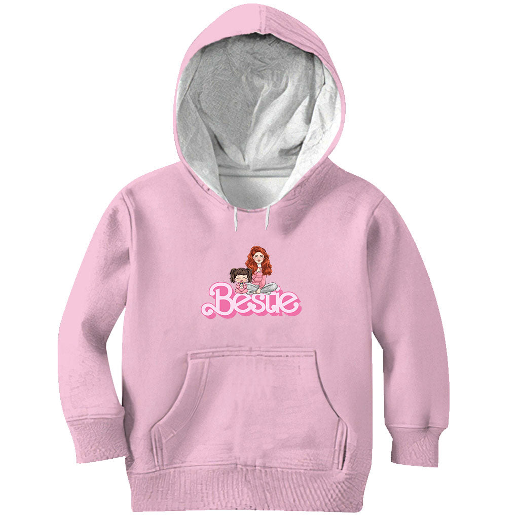 Besties Mommy & Daughters - Personalized Mother T-shirt And Hoodie