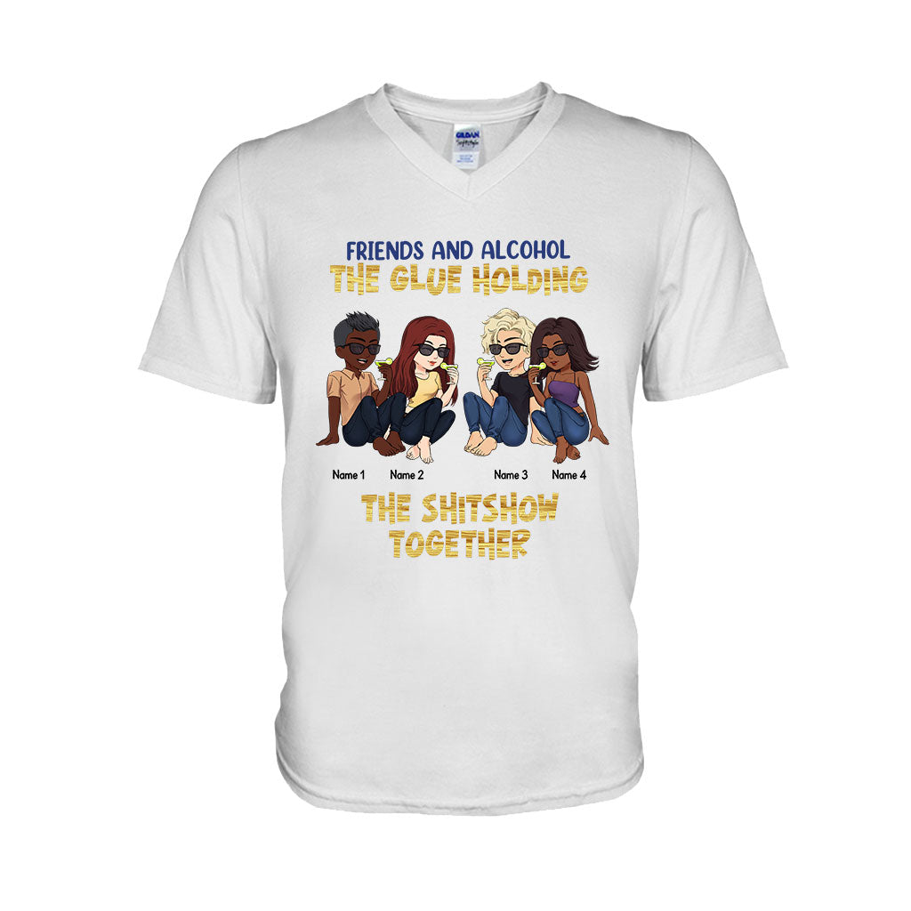 Best Friends Are The Sisters We Choose For Ourselves - Bestie gift for sister - Personalized T-shirt And Hoodie