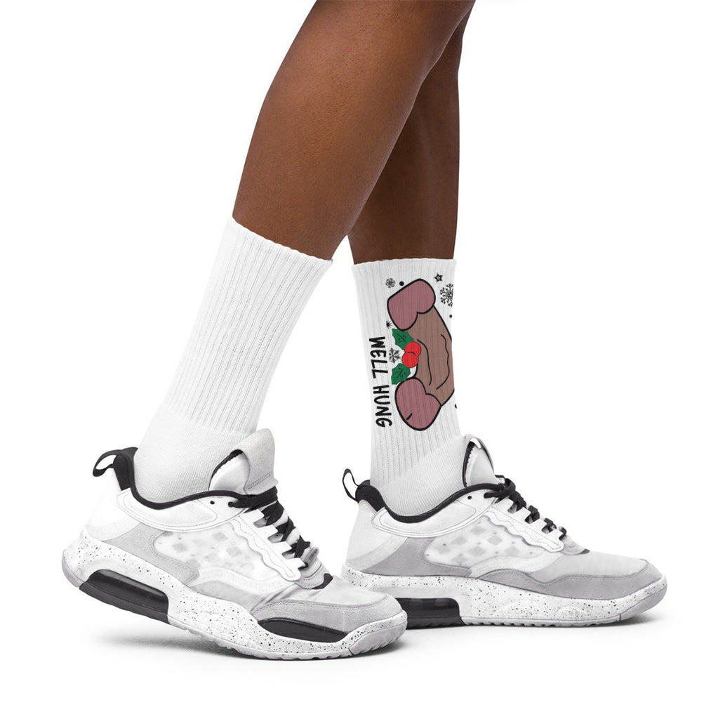 Well Hung - Personalized Couple Socks