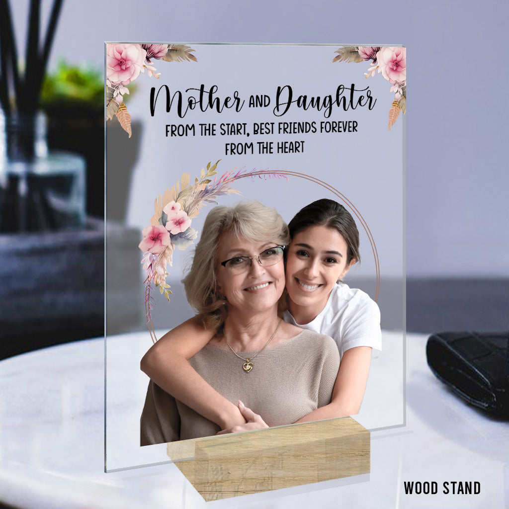 Mother And Children - Personalized Mother Transparent Acrylic Plaque