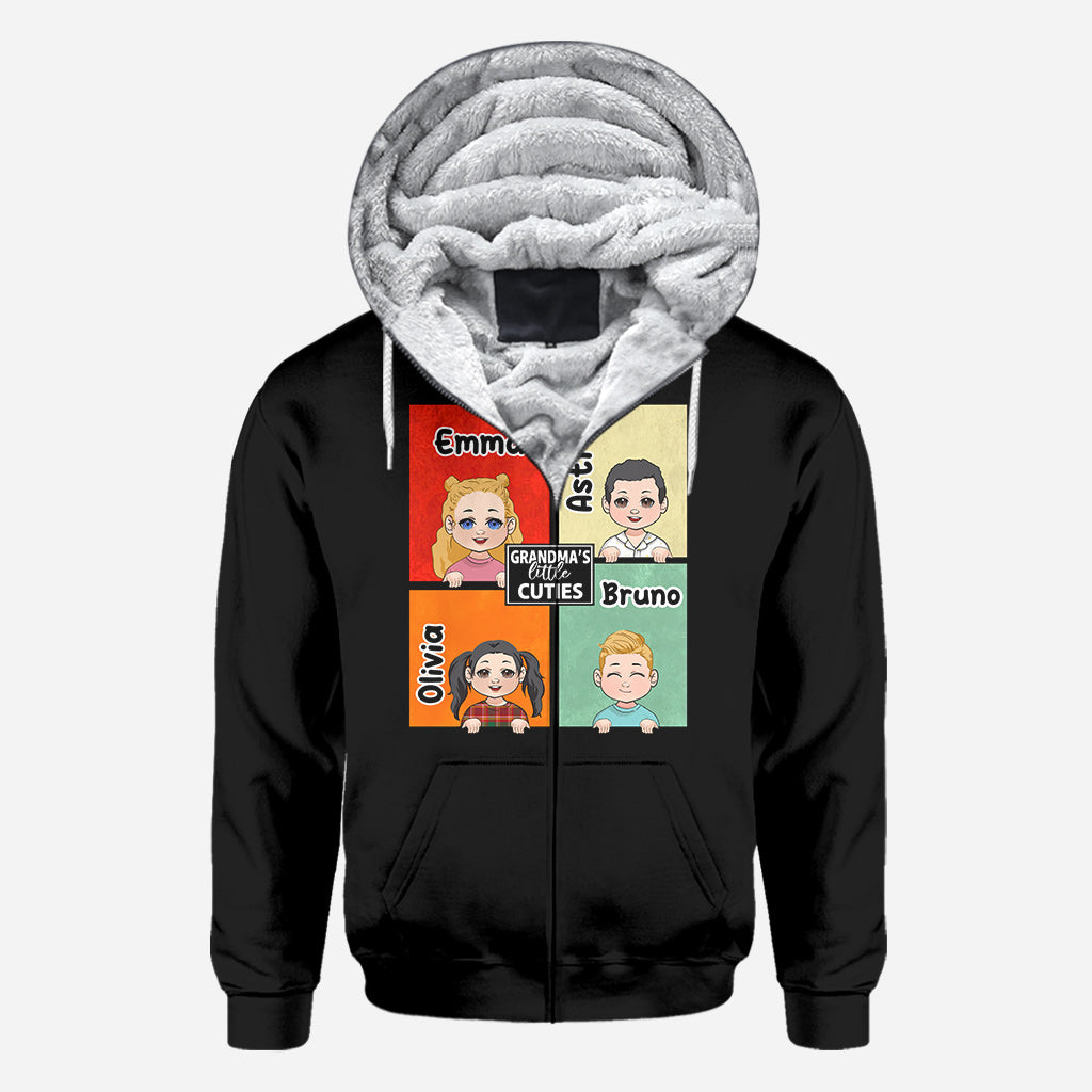 Grandma’s Little cuties - Gift for grandma, aunt - Personalized All Over Shirt