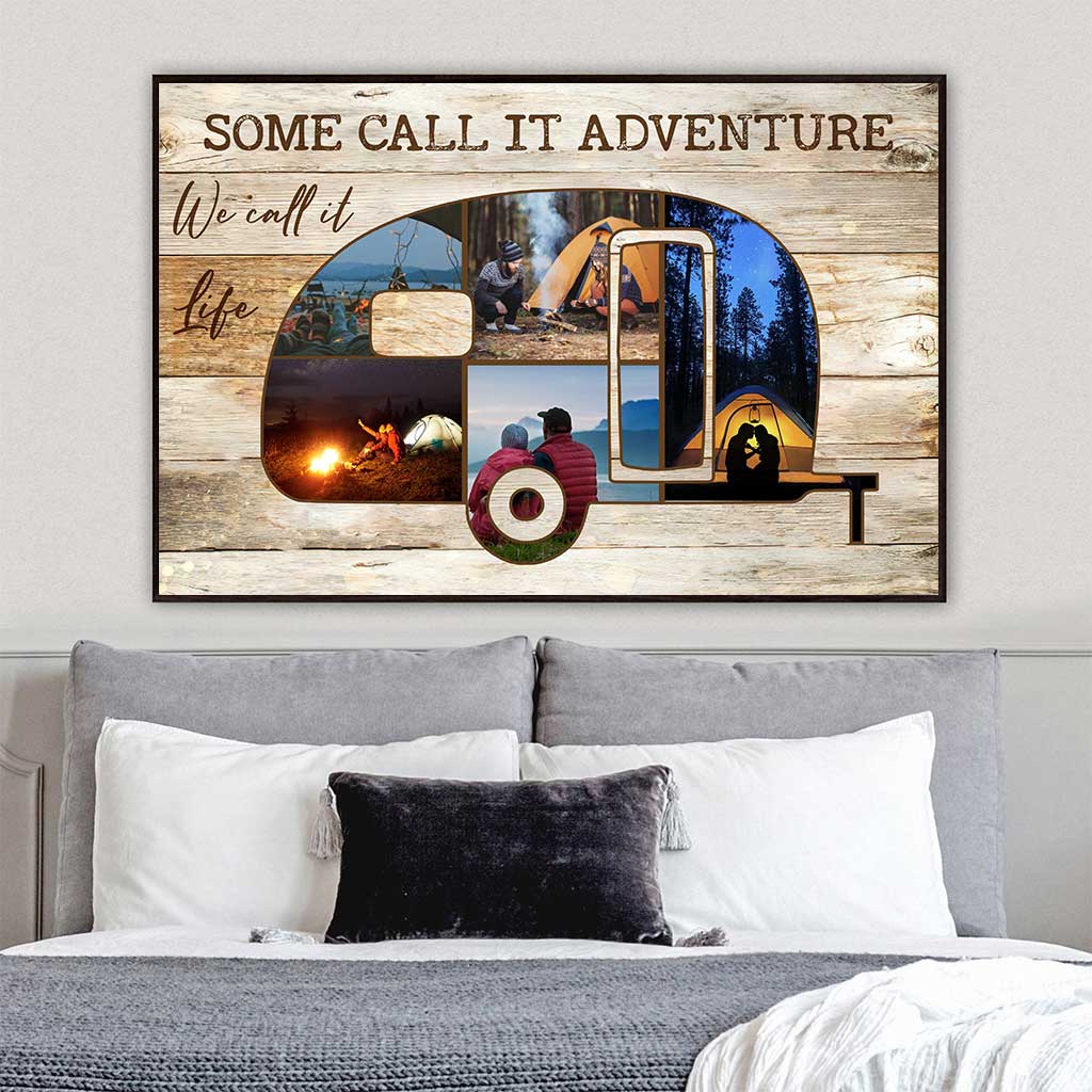Some Call It Adventure - Personalized Camping Poster