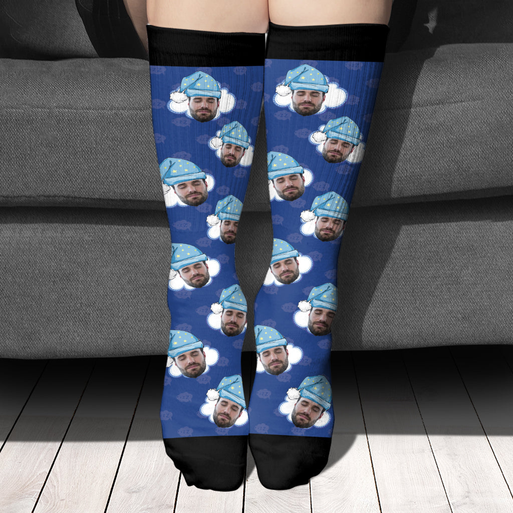 I'm Resting My Eyes - Personalized Father's Day Father Socks