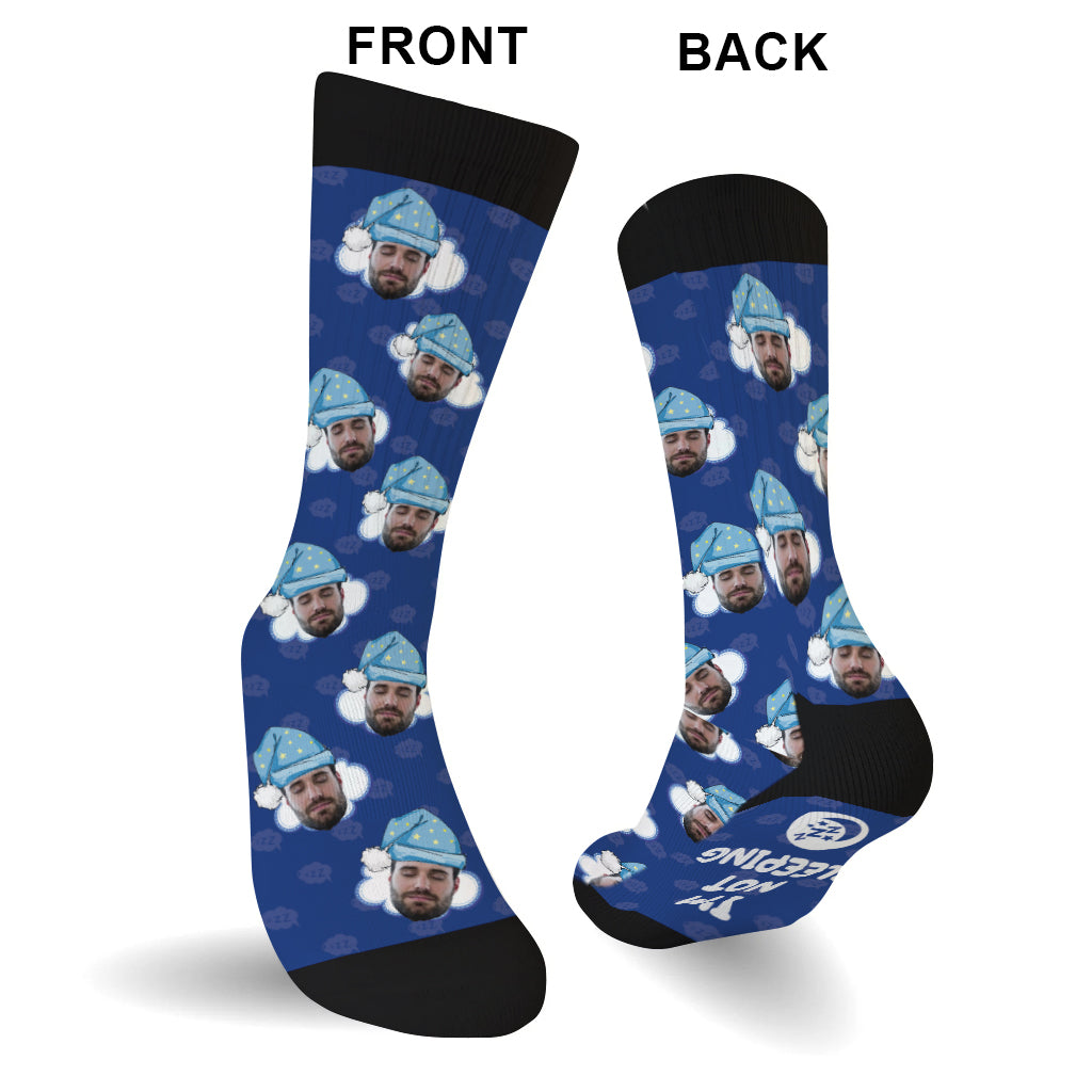 I'm Resting My Eyes - Personalized Father's Day Father Socks