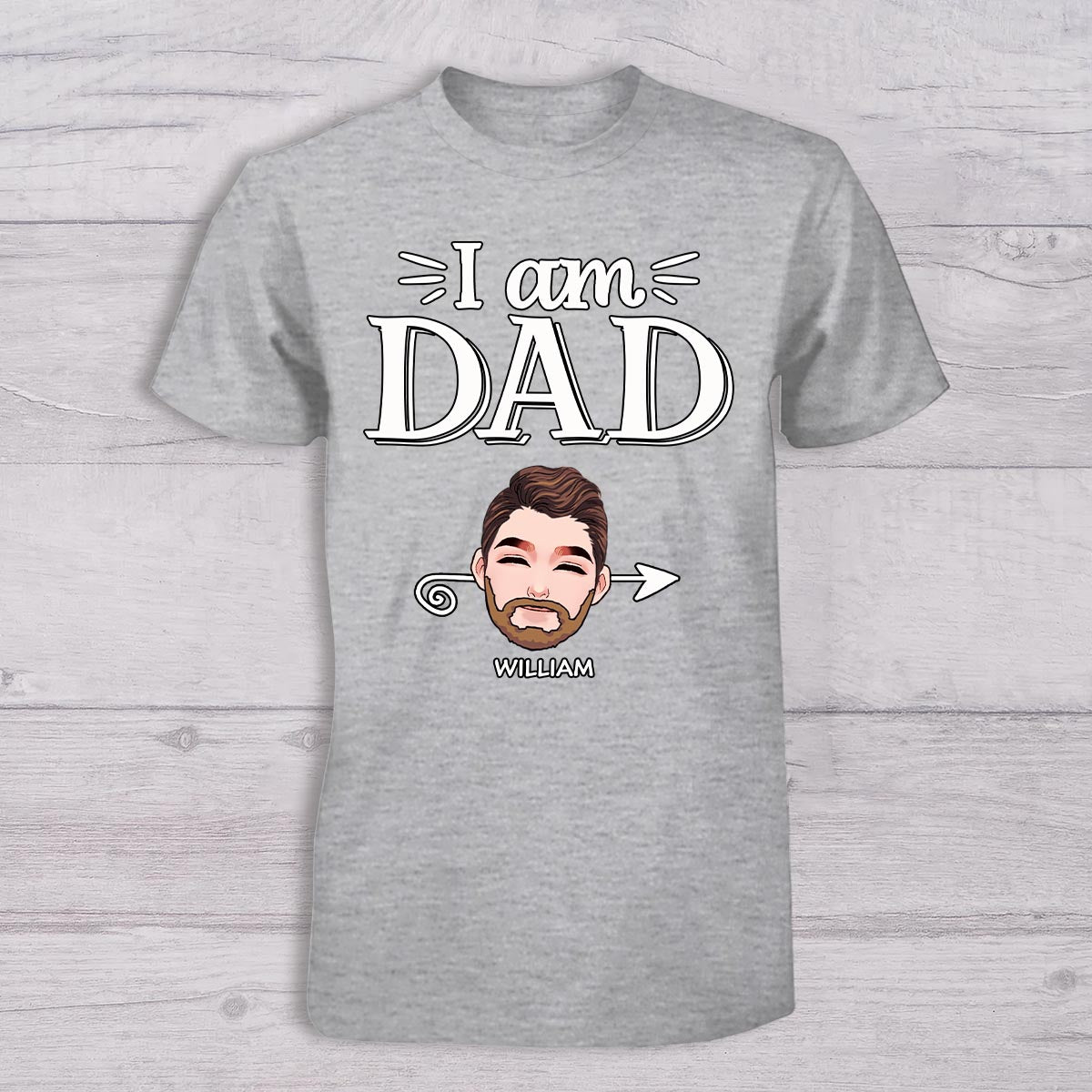 If Lost Return To Dad - Personalized Father T-shirt And Baby Onesie
