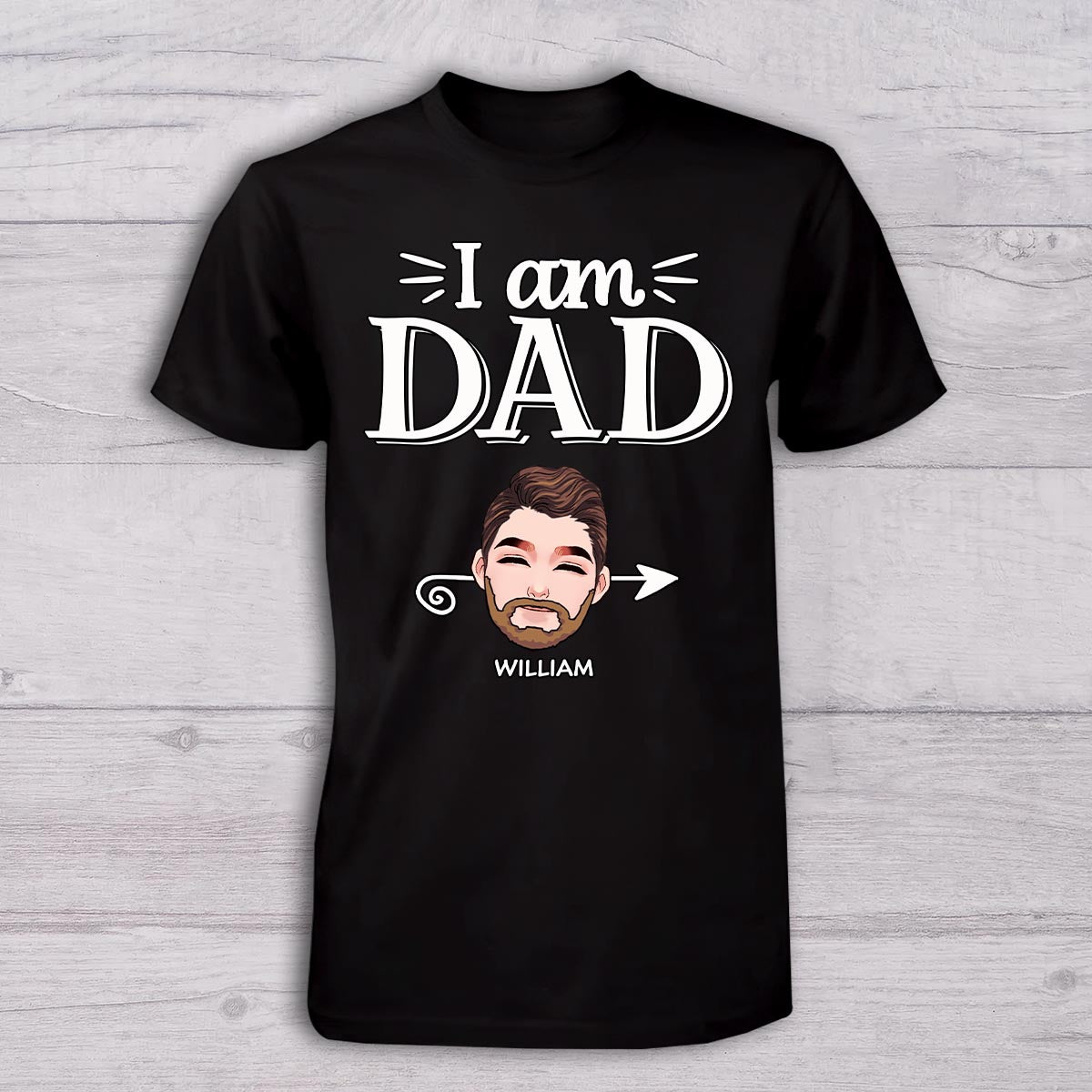 If Lost Return To Dad - Personalized Father T-shirt And Baby Onesie