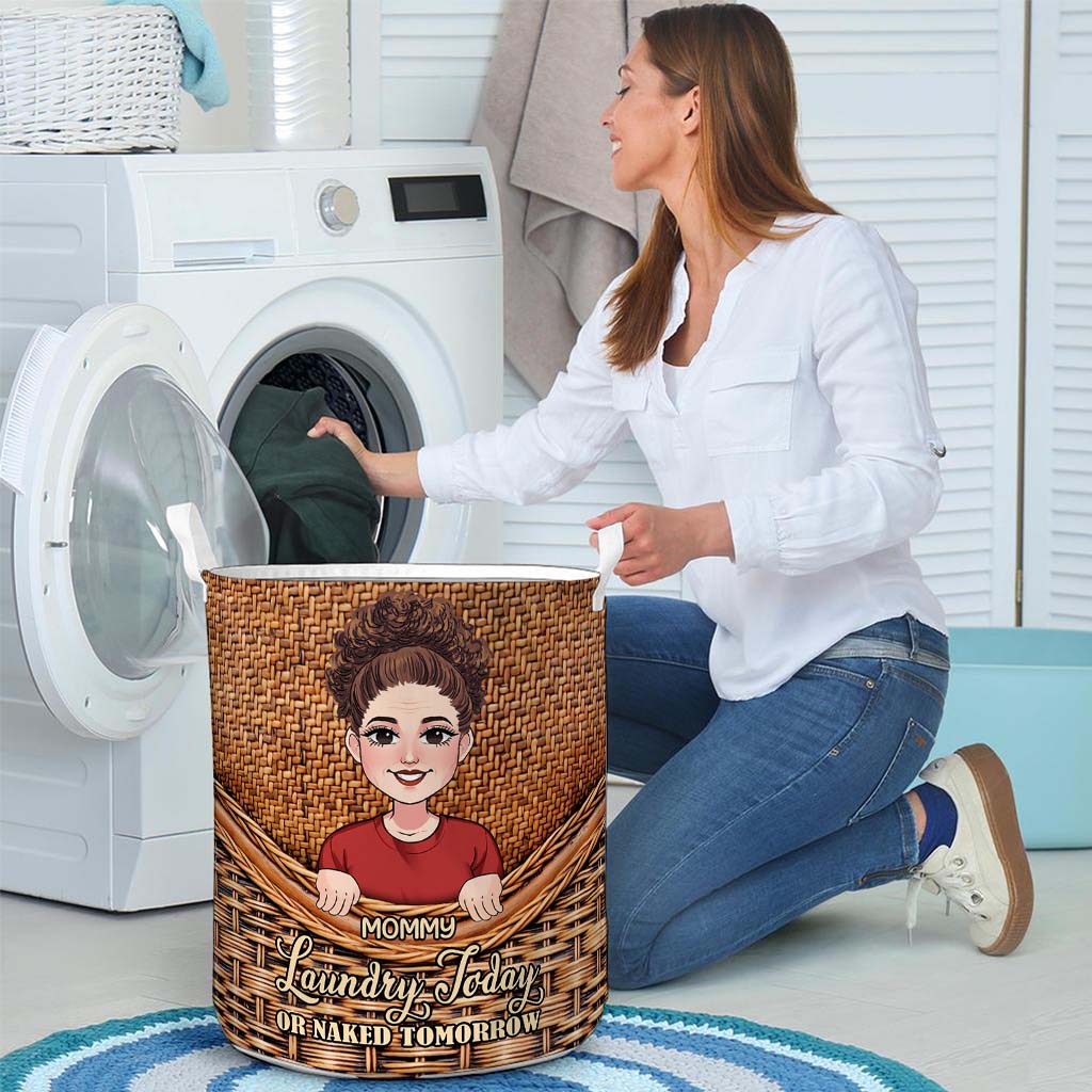 Laundry Today - Personalized Family Storage Basket