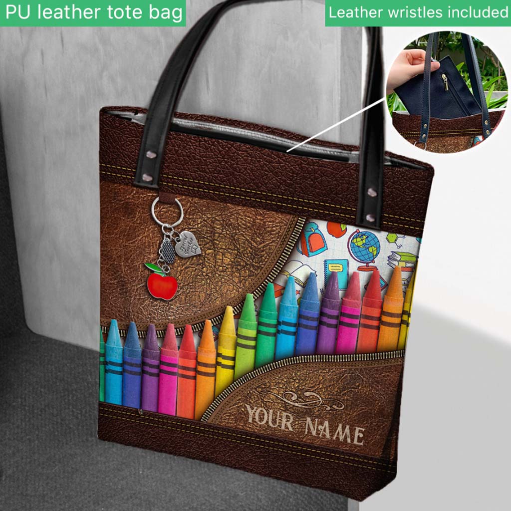 Teach Love Inspire - Teacher Personalized Tote Bag