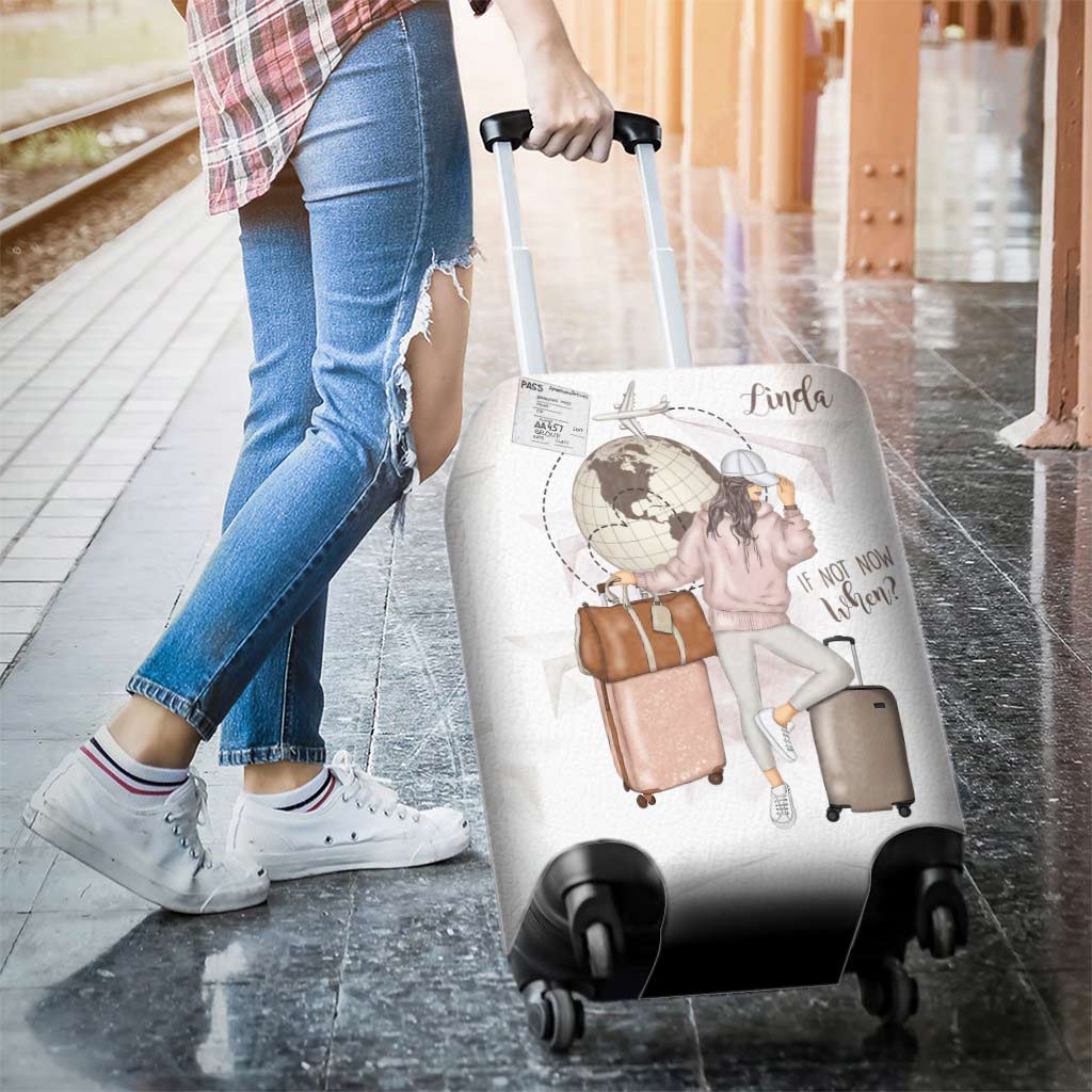 If Not Now When Travelling Luggage Cover