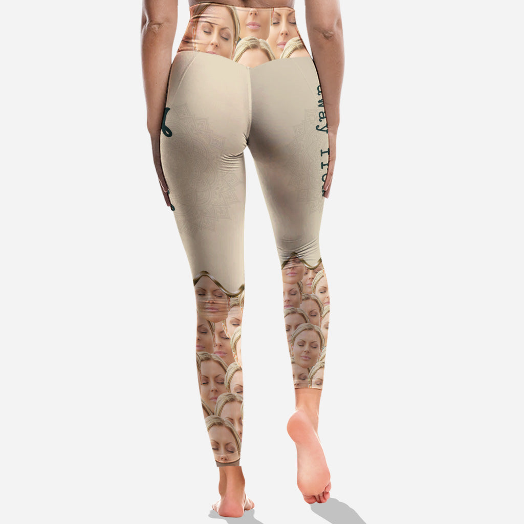 Namastay Away From Me - Personalized Yoga Leggings