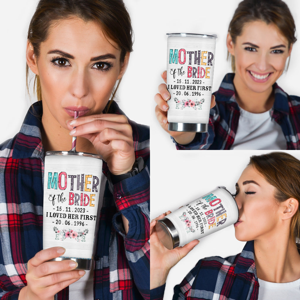 Mother Of The Bride - Personalized Mother Tumbler