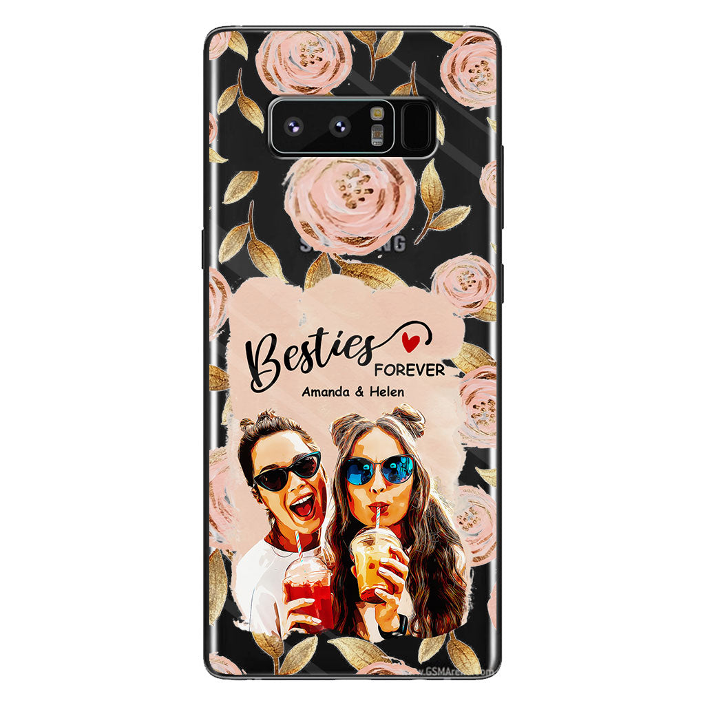 Besties Forever - Personalized Bestie Clear Phone Case