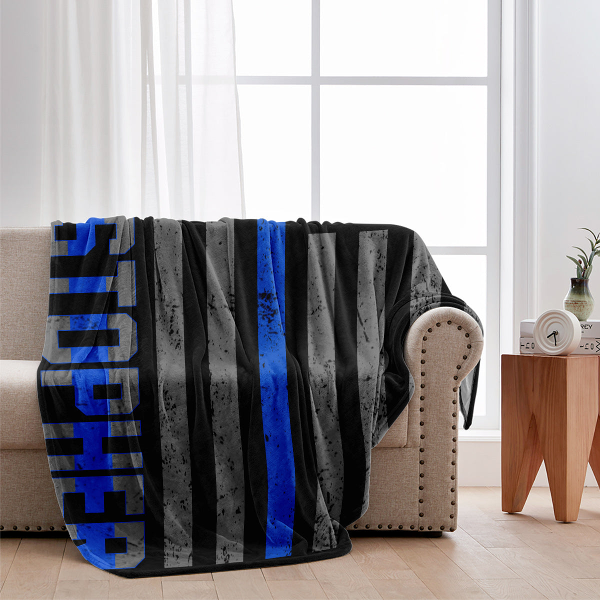 Couverture personnalisée pour policier