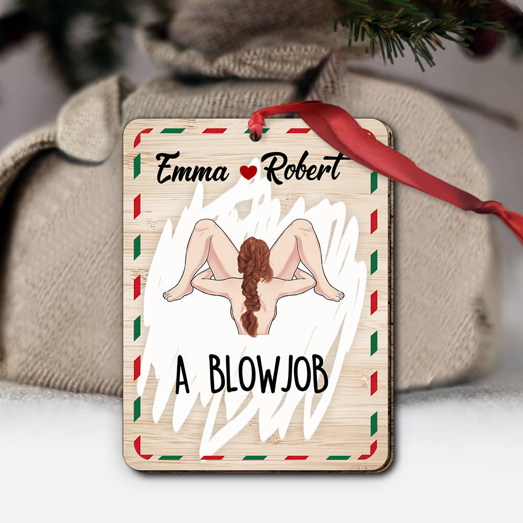 Scratch To Reveal - Personalized Couple Ornament