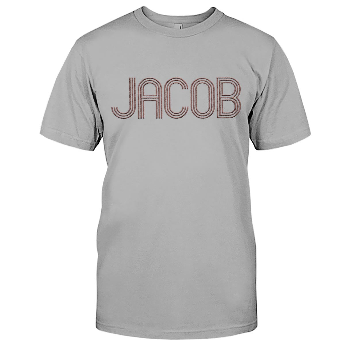 T-shirt brodé personnalisé avec nom - Beau-père