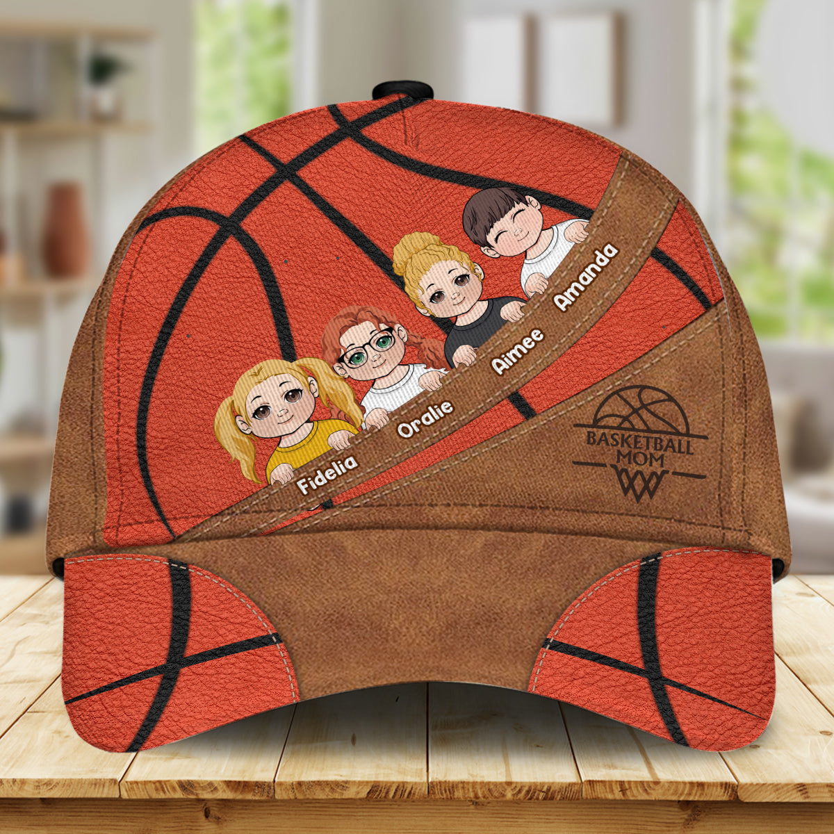 Basketball Mom - Personalized Basketball Classic Cap