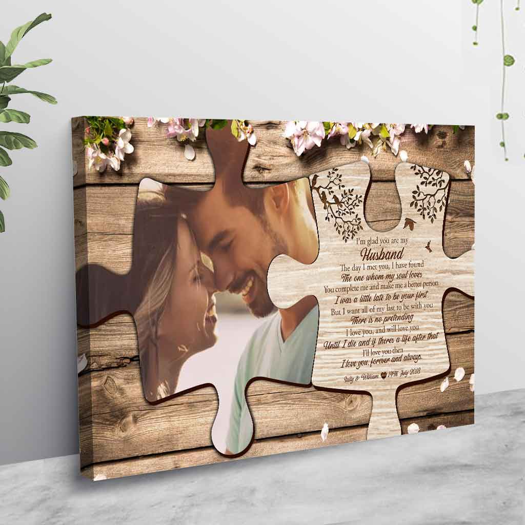 I'm Glad That I Have You - Personalized Couple Poster