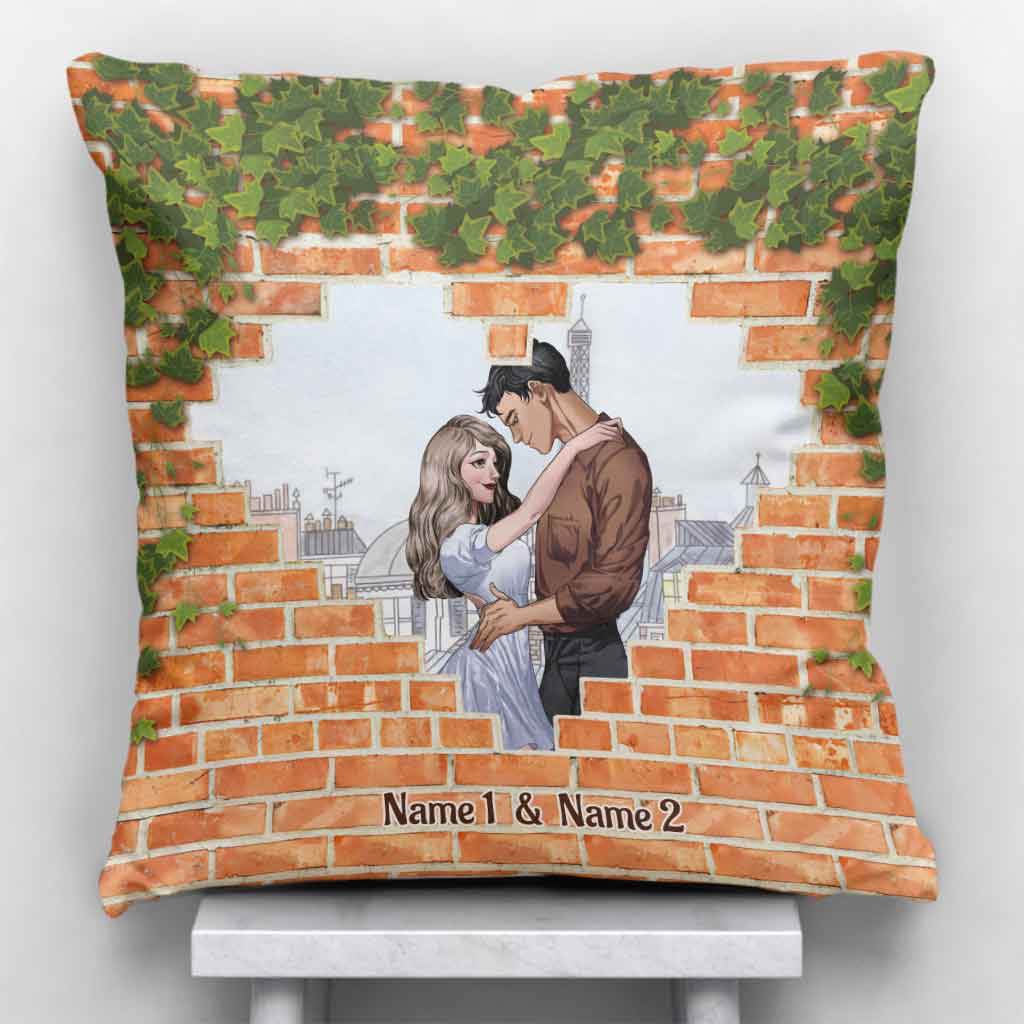I Fell For You - Personalized Couple Throw Pillow