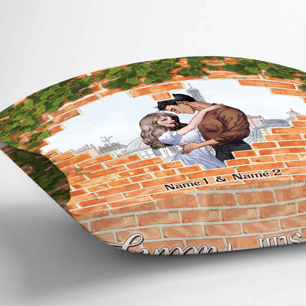 I Fell For You - Personalized Couple Throw Pillow