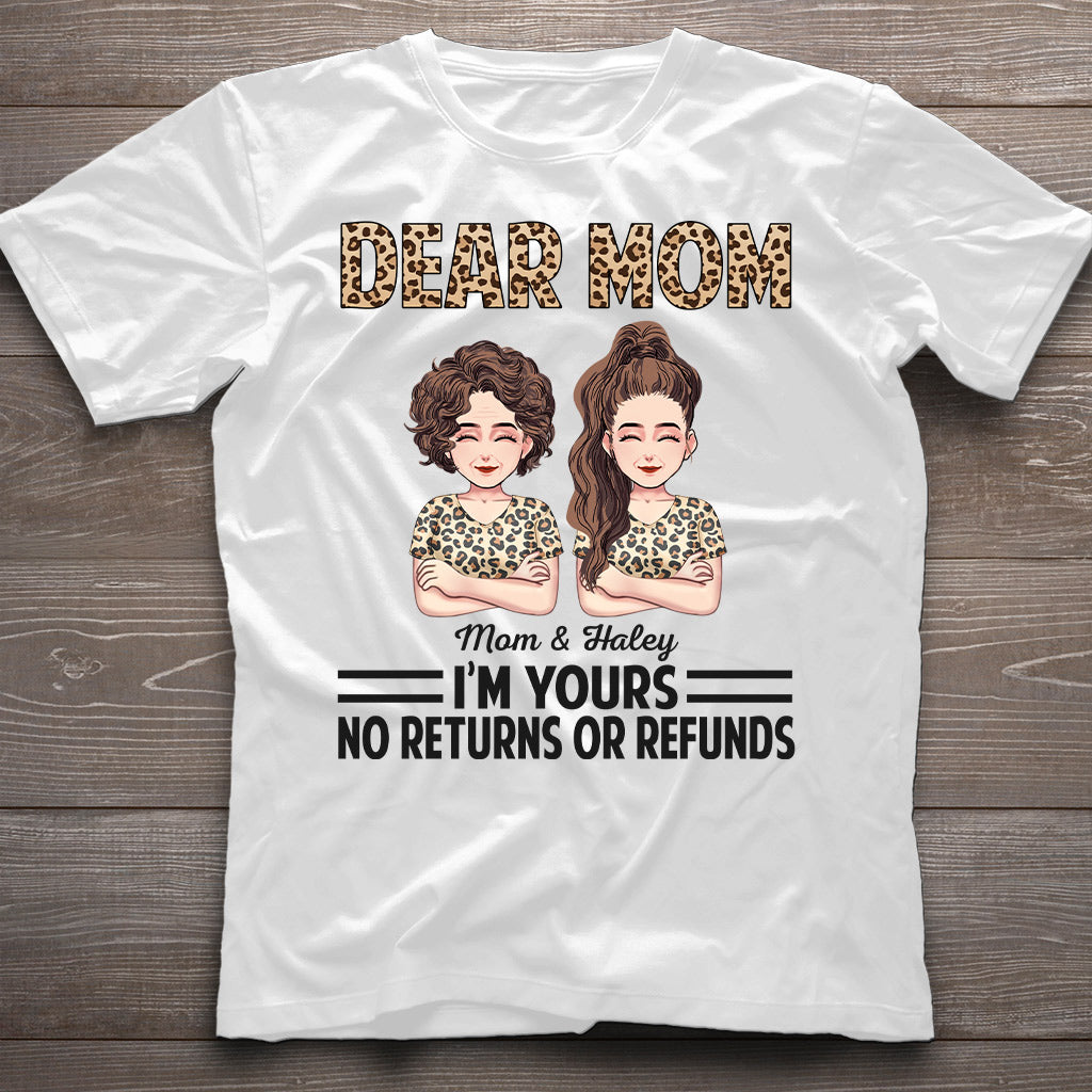 Dear Mom Dear Dad I'm Yours - Gift for mom, dad - Personalized T-shirt And Hoodie