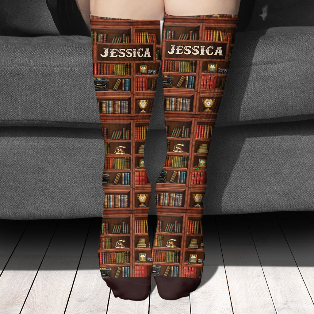 If You Can Read This - Personalized Book Socks