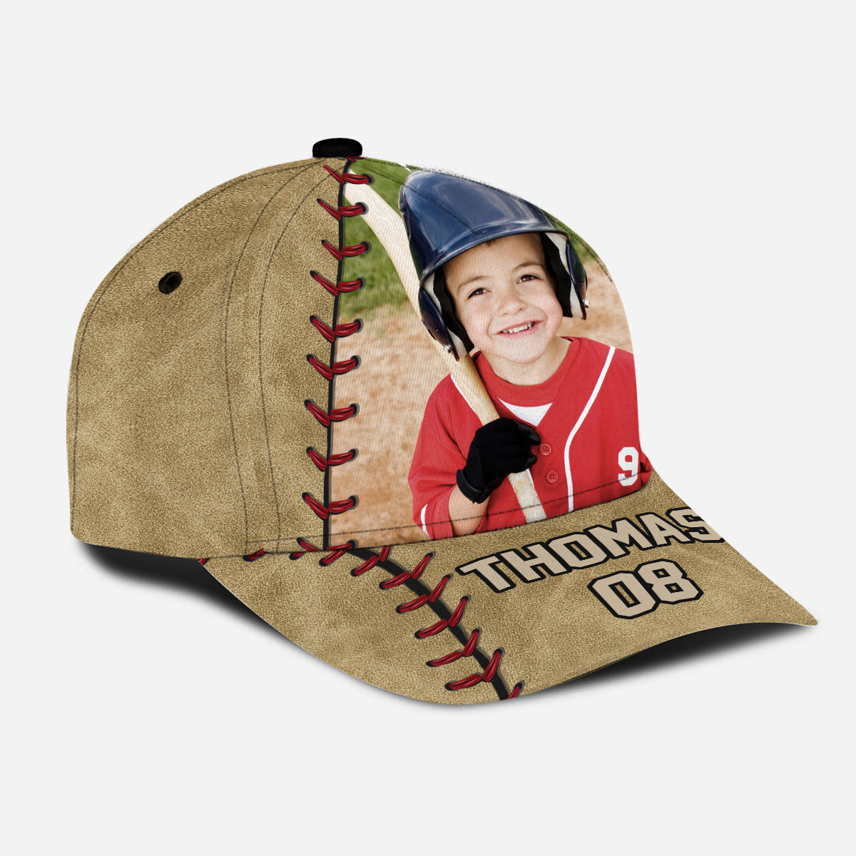 Never Give Up - Personalized Baseball Classic Cap