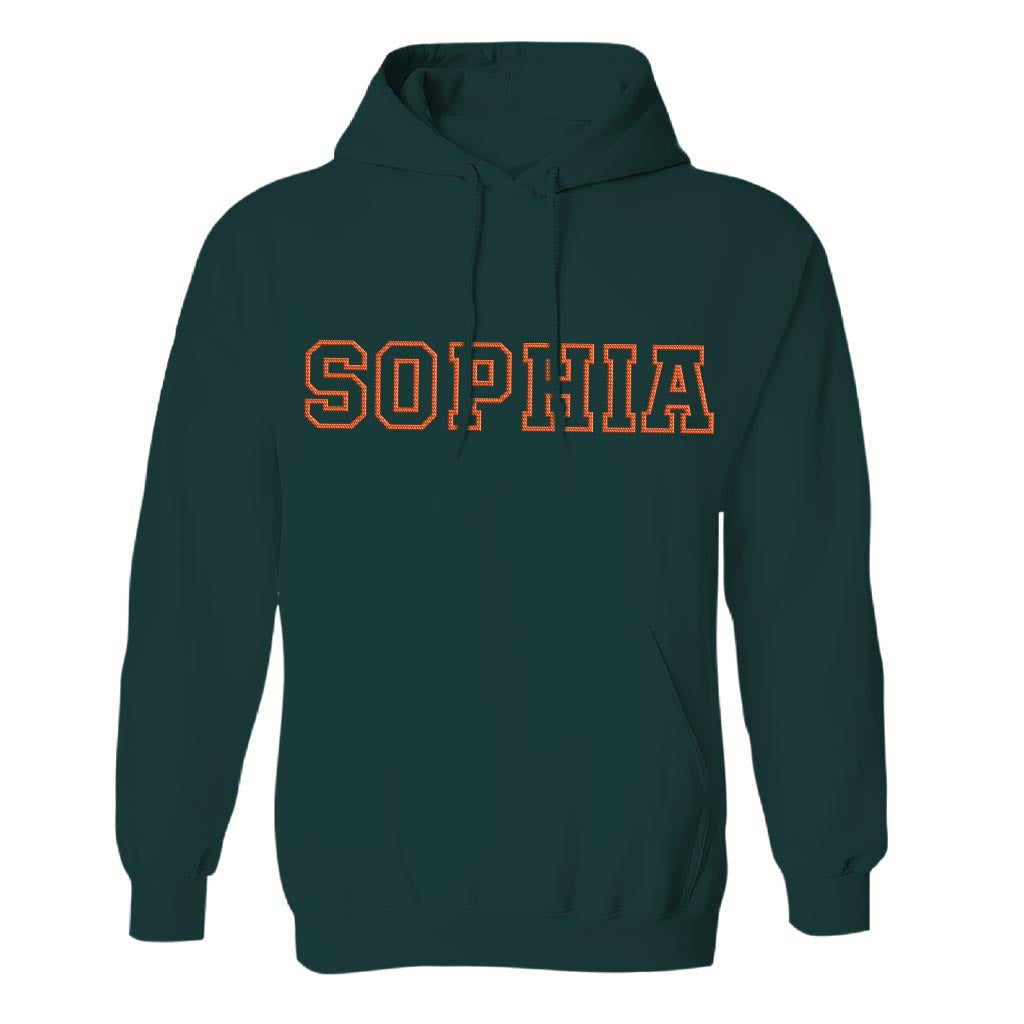 Personalisierter Hoodie mit Stickerei für Stiefmütter – individueller Name