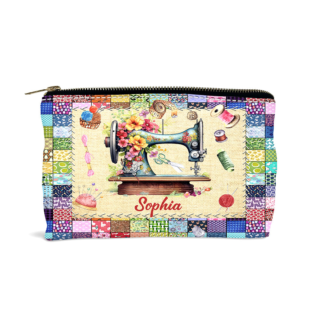 Je couds mais - Pochette à couture personnalisée