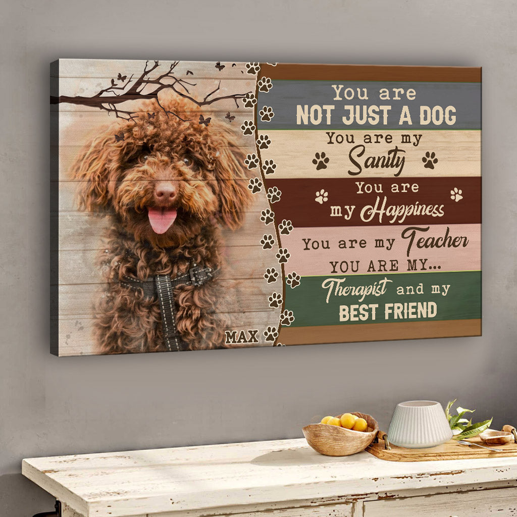 Meilleurs amis - Toile et affiche personnalisées pour chiens
