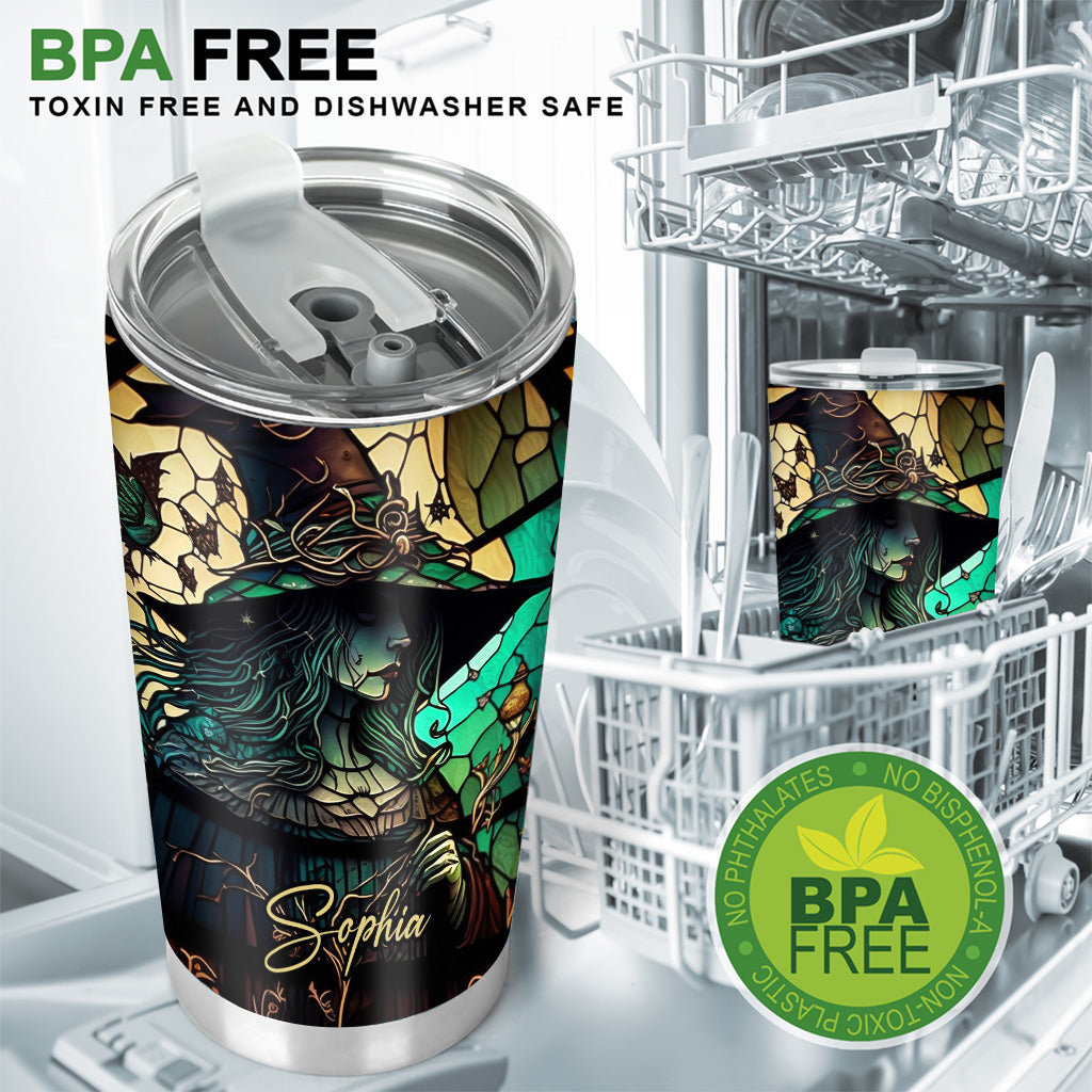 Mysterious Witch - Personalized Witch Tumbler