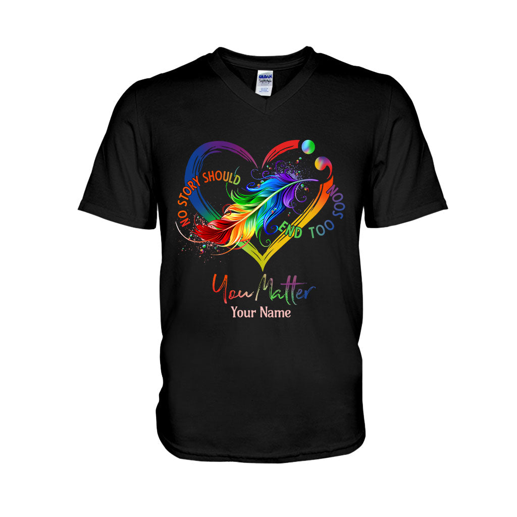 Dein Leben zählt – Personalisiertes T-Shirt und Hoodie zur Suizidprävention