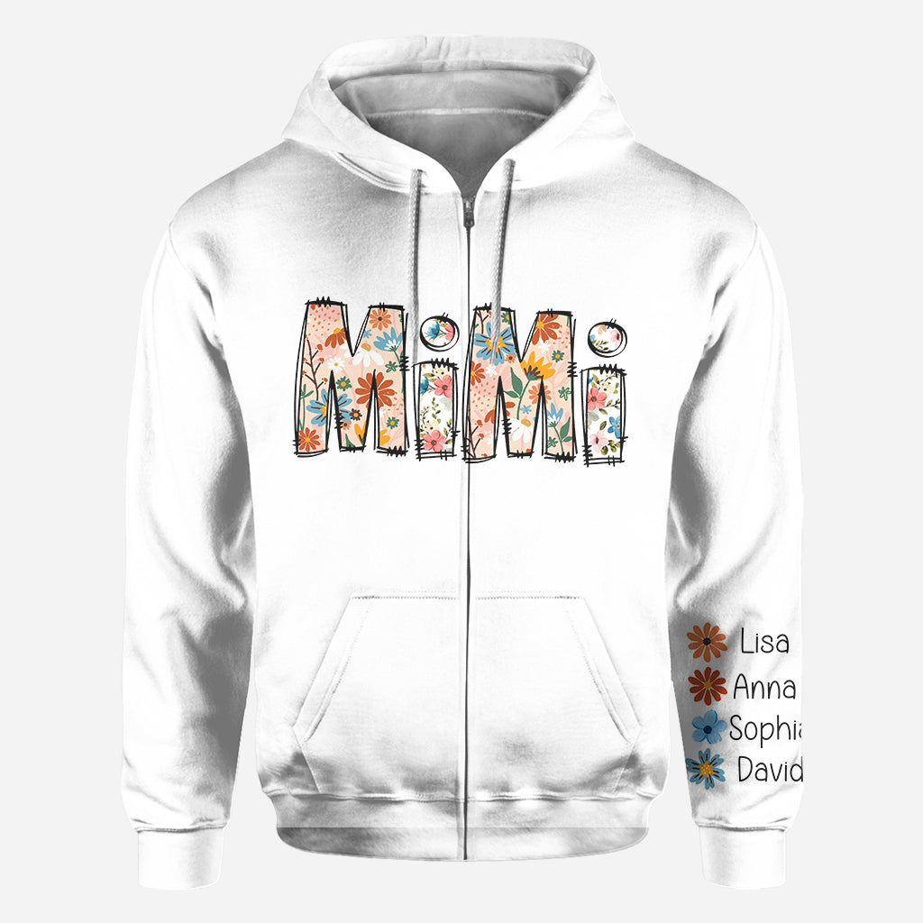 Beste Oma aller Zeiten - Personalisiertes Oma-Shirt