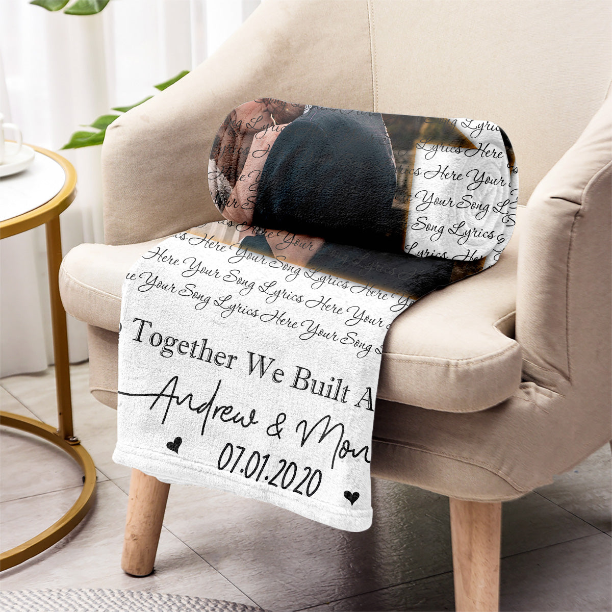 You And Me We Got This - Personalized Couple Blanket