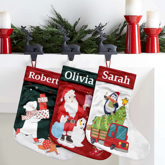 Merry Christmas - Personalized Family Christmas Stockings