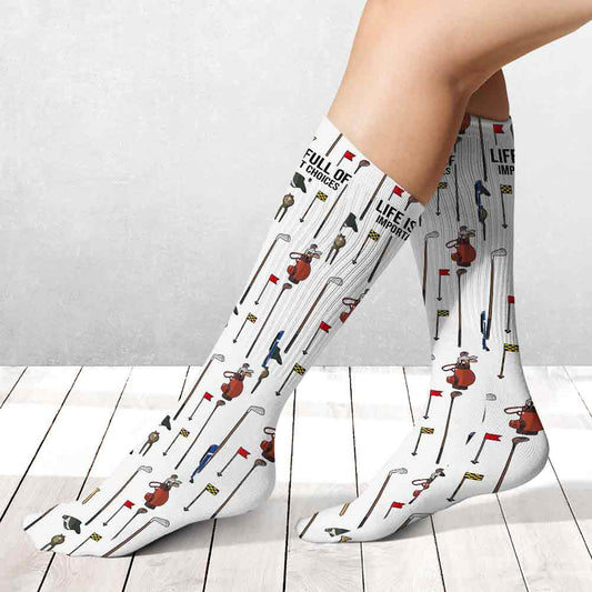 This Is How I Roll - Personalized Golf Socks