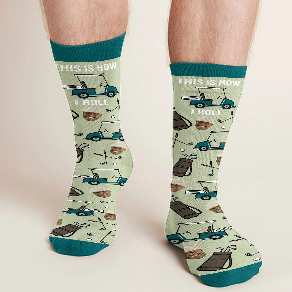 This Is How I Roll - Personalized Golf Socks