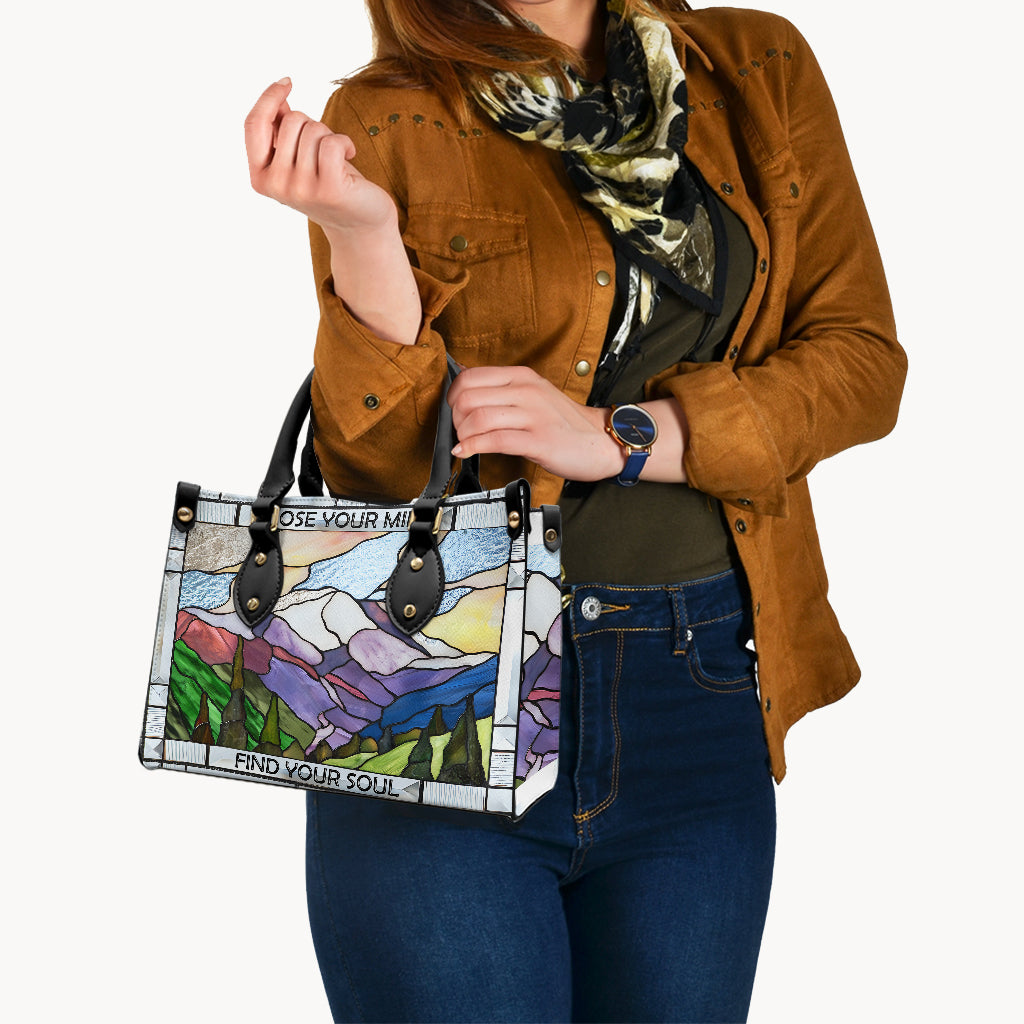 Lose Your Mind - Hiking Leather Handbag