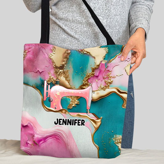 Love Sewing - Personalized Sewing Tote Bag