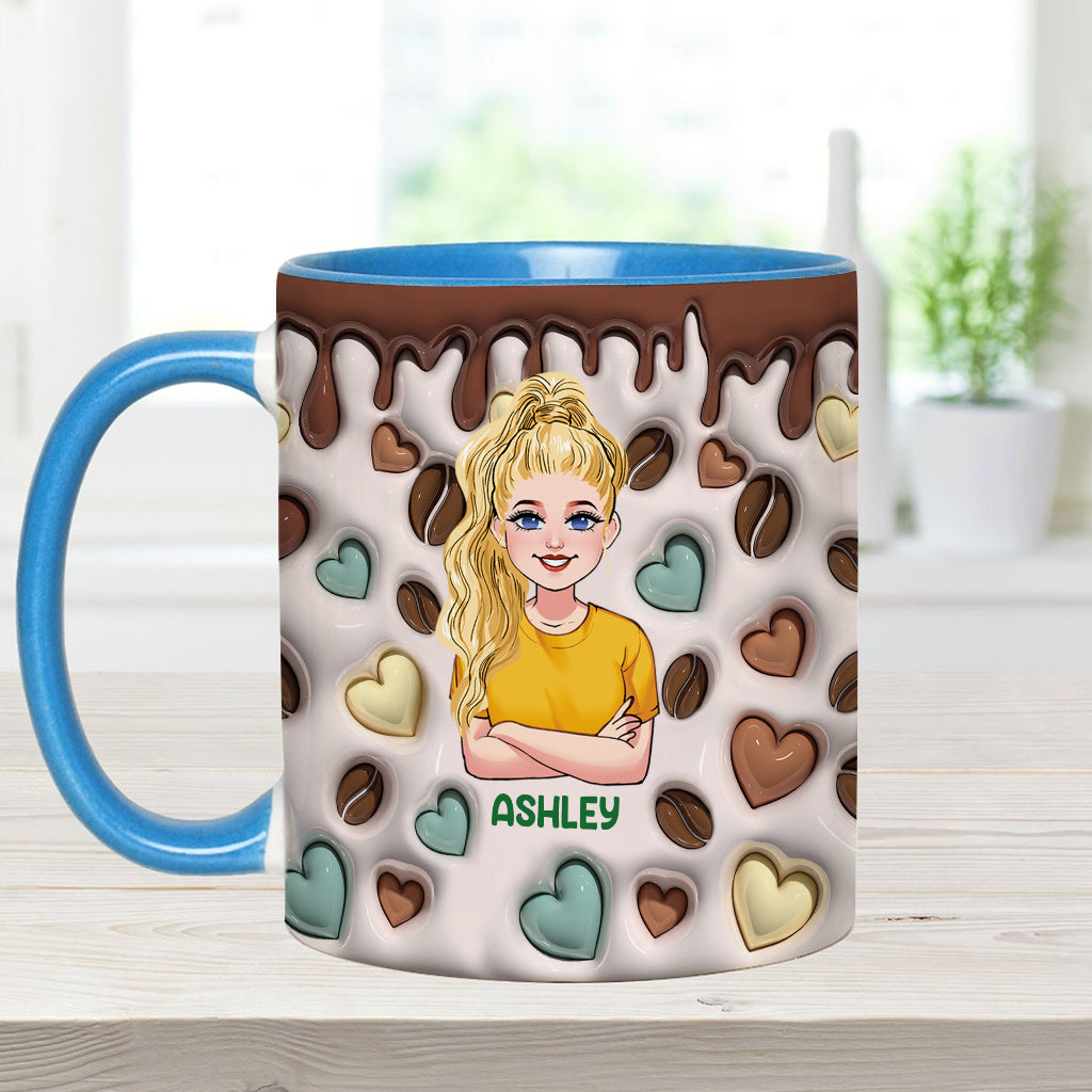 Mug personnalisé « Reine du café »
