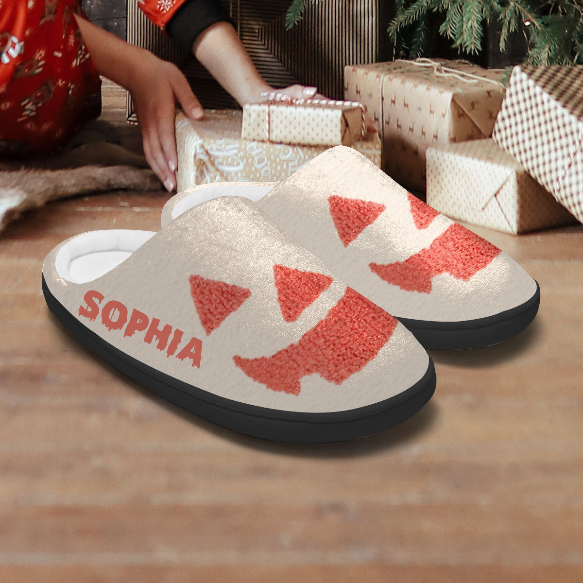 Halloween Vibes - Personalized Halloween Slippers